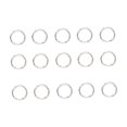 thumbnail image 4 of SHOWERORO 200 Pcs Anneaux de Clés Clips Ronds Anneaux pour Fabrication de Bijoux Clés de Liaison, 4 of 8