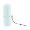 thumbnail image 2 of ziyahi Travel Toothbrush Case Capsule Toothbrush Cup Holder 2 in 1 Cover Container Bathroom for Business Use Outdoors Green, 2 of 9
