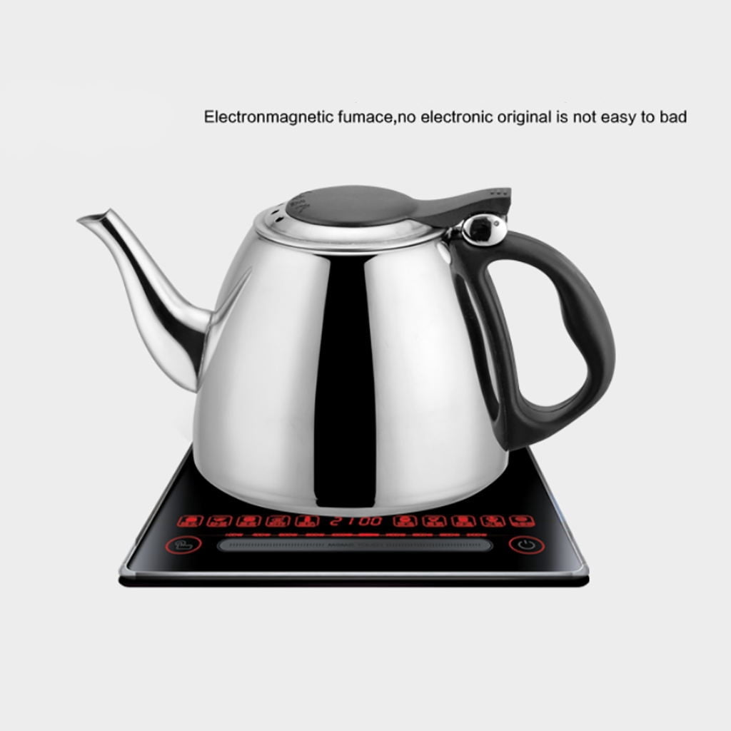Dvkptbk The Kettle 1.2L Kitchen Heating Stainless Steel Flat Bottom Water Kettle Home & Garden