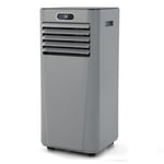 Gymax 3-in-1 portatif Air Conditionneur 8000 BTU AC Unité Air Refroidisseur 24H Timer Grey