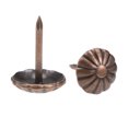 thumbnail image 1 of Unique Bargains Clous de Rembourrage Tacks 11mm Dia Tête Ronde Épingles à Pousser Ton Cuivre 80 Pcs, 1 of 4
