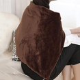 thumbnail image 4 of Electric Shawl Usb Blanket Shawl Adjustable 3 Temperature Fast Heating Wearable Electric Blanket ,Easy to Use, 4 of 6