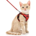thumbnail image 1 of Yunuuuoa Adjustable Pet Harness Leash Set Soft Breathable Mesh Vest Walking Gear for Cats and Dogs Escape Proof Reflective Padded Control for Outdoor Travel Training, 1 of 6