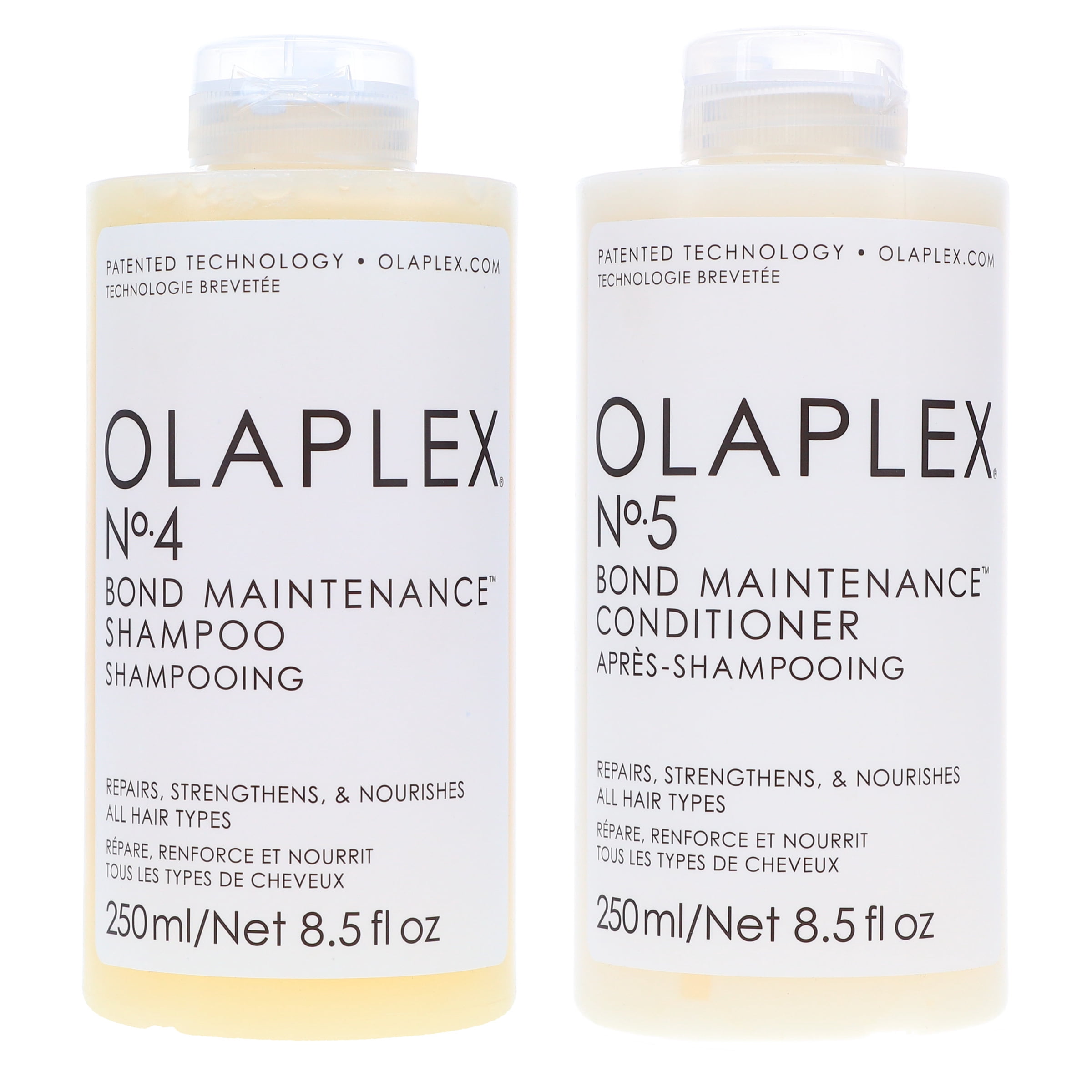 Olaplex No.4 Bond Maintenance Shampoo 8.5 oz & No.5 Conditioner