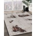 thumbnail image 2 of Ahgly Company Tapis Abstraits Rectangle Abstrait Rose Violet, 7' x 10', 2 of 6