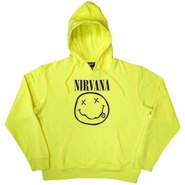 Nirvana Unisex Pullover Hoodie Sweatshirt Inverse Happy Face
