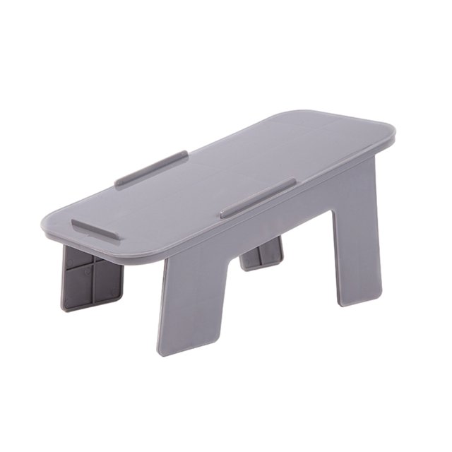 Wweixi ABS Anti-skid Shoe Stackers - Solution For Shoe Storage Needs Easy To Clean Storage Rack Durable Household Save Space grey 25*11.6CM