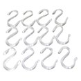 thumbnail image 2 of 12 CLEAR PLASTIC PUNCH BOWL CUP S HOOKS HANGERS, 2 of 3