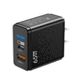 thumbnail image 1 of 65W LED Type-C Wall Charger, Fast Charging Block for Phones, USB Cube with Smart Technology & Overcurrent Protection, 1 of 6