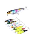 thumbnail image 2 of 1pcs/7pcs 3D Eyes Hooks Simulation Fish Hard Aritificial Lures Bait Deep Sea Bass Fishing Tackle Aritificial Lures, 2 of 9