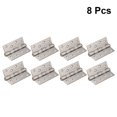 thumbnail image 3 of 8pcs 4 Inch Door Hinge Stainless Steel Flap Hinge Counter Back Flap Backflap Hinge Drawer Butt Hinge (Silver), 3 of 8
