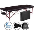 thumbnail image 1 of Master Massage 28 Inch Zephyr Portable Massage Table Package, Black Color, 1 of 2