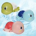 thumbnail image 2 of Cute Cartoon Animal Tortoise Wind Up Toys Baby Water Toy Infant Swim Turtle Chain Clockwork Toy Gift, 2 of 3