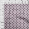 thumbnail image 1 of oneOone Cotton Jersey Wine Fabric Geometric Check Craft Projects Decor Fabric Printed By The Yard 58 Inch Wide, 1 of 4