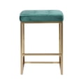 thumbnail image 2 of Pipe Ii - Tabouret de Comptoir de Couleur Verte - Lot de 4, 2 of 4