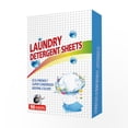 thumbnail image 2 of KTTECTOA New Type of Concentrated Laundry Detergent Cleansing Hand Protection Color Protection Non Liquid Soap 90 Sheets Stain Removal Detergent Sheets Clearance Decor Canada Days Home Decor, 2 of 8