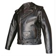 thumbnail image 2 of Allstate Leather Veste de Moto Basique AL2022 pour Hommes 50 Noir, 2 of 4