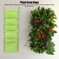 thumbnail image 1 of Plant Bag Container for Three Dimensional Reinforcement Wall Mounted Planting Bag Bags 6 Pockets Vertical Planters, 1 of 7