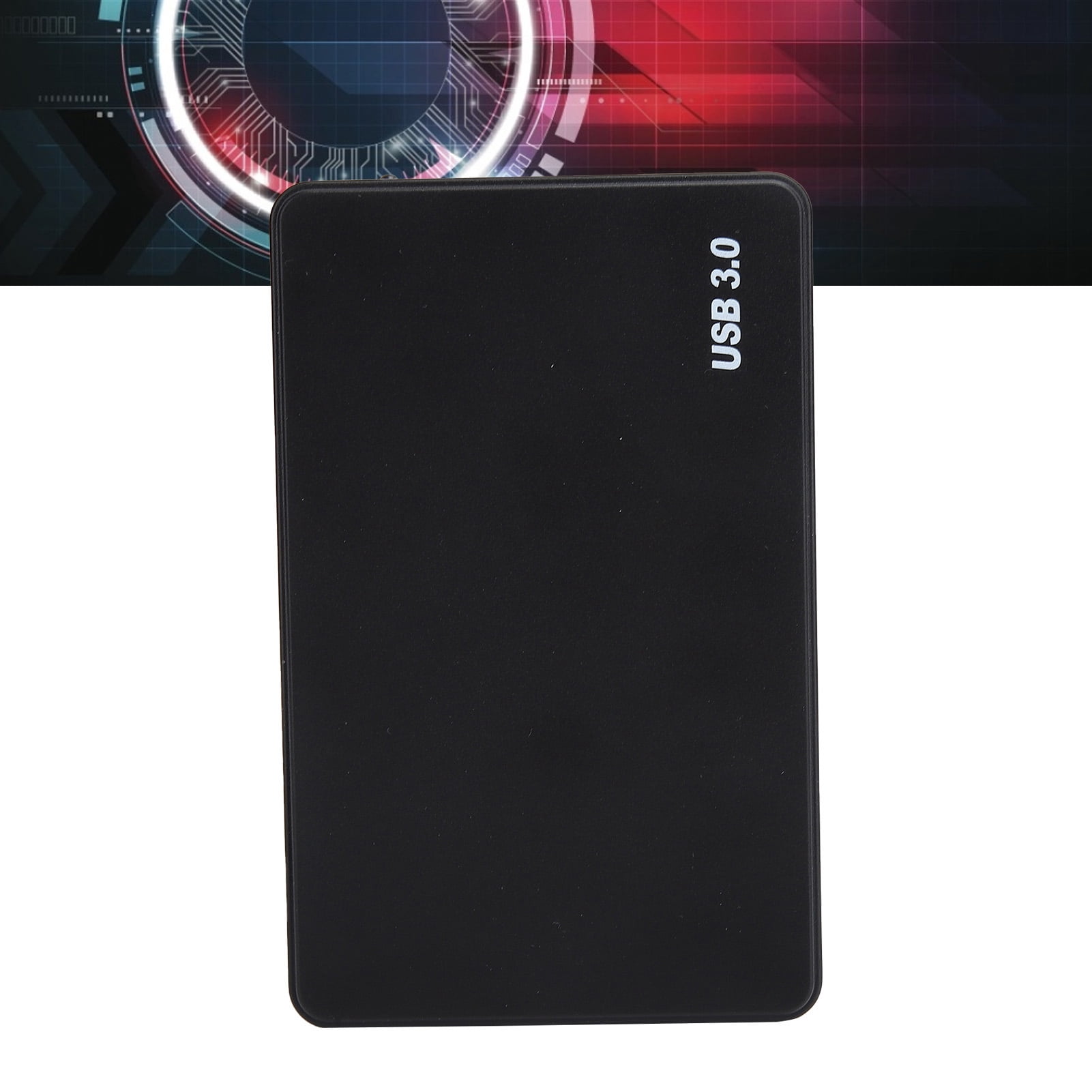 5.0Gbps USB 3.0 Drive Disk Case, Strong Sturdy Automatically Wake Up 5.0Gbps Serial Port SSD Box Hibernation  for Young People for Home for Adult for Office