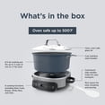 thumbnail image 5 of Open Box - Ninja MC1101 Foodi Everyday Possible Cooker Pro, 8-in-1 Versatility, 6.5 QT, One-Pot Cooking, Replaces 10 Cooking Tools, 5 of 5