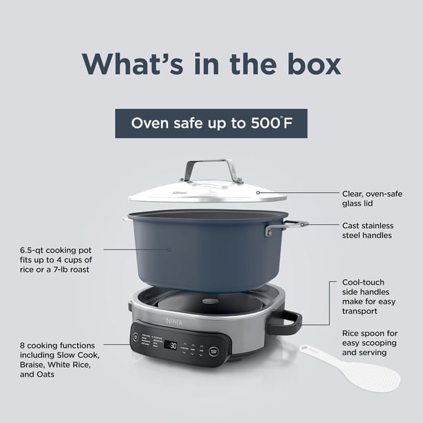 Open Box - Ninja MC1101 Foodi Everyday Possible Cooker Pro, 8-in-1