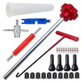 thumbnail image 1 of Weloille 30PCS Valve Stalk Tire Repair Installation Tool Kit, Universal Heavy Duty Tire Maintenance Set for Car Motorcycle Bicycle Tire Repair, 1 of 2