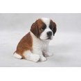 thumbnail image 4 of Garden Decor Animal Statue Saint Bernard Puppy, 4 of 5