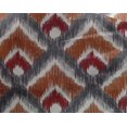 thumbnail image 4 of oneOone Georgette Viscose Fabric Argyle Style Ikat Decor Fabric Printed BTY 42 Inch Wide, 4 of 4