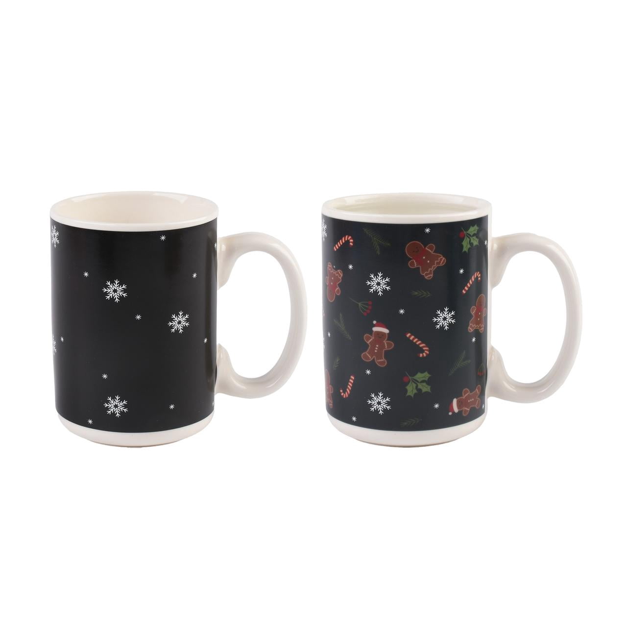 Pattern Change Holiday Time Holiday Collection 15 Oz Stoneware Mug - Heat Active ...