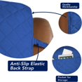 thumbnail image 3 of 2024 Reversible Quilted Sofa Cover  Water Resistant Slipcover Furniture Protector  Washable Couch Cover with Non Slip Foam and Elastic Straps for Kids  Dogs  Pets (Small  Pink/Beige), 3 of 7