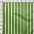 thumbnail image 4 of oneOone Rayonne Tissu Vert Rayures Matière de Robe Tissu Imprimé Tissu au Mètre 56 Pouces de Large, 4 of 4