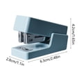thumbnail image 4 of pstuiky Mini Stapler Compact Portable for Office Holds 10 Sheets 1-Pack, 4 of 7