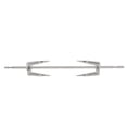 thumbnail image 1 of MasteelfCA 1 Set Stainless Steel Air Fryer Forks Roast Chicken Forks for Home (Black), 1 of 8