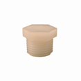 thumbnail image 1 of Dometic Water Heater Drain Plug 91857 1/2 Inch NPT Thread; White Plastic; Set of 2; Packaged, 1 of 1