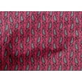 thumbnail image 4 of oneOone Cotton Cambric Fabric Leaves & Paisley Block Decor Fabric Printed BTY 56 Inch Wide, 4 of 4
