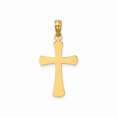 thumbnail image 2 of 14K Yellow Gold Cross Pendant Necklace with Chain, 2 of 4