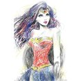 thumbnail image 1 of DC Comics Wonder Woman - Sketch Wall Poster, 22.375" x 34", 1 of 4