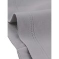 thumbnail image 5 of INSPIRE CHIC Cardigan Boléro Court Élégant Uni à Ourlet Arrondi à Manches Longues pour Femme Gris P, 5 of 5