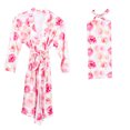 thumbnail image 1 of Maternity Robe And Matching Baby Set Labor Delivery Robe And Swaddle Set, 1 of 9