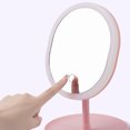 thumbnail image 2 of Yeacher Makeup Mirror with Lamp Replenish Light Rechargeable Dormitory Desktop Mirror, 2 of 8