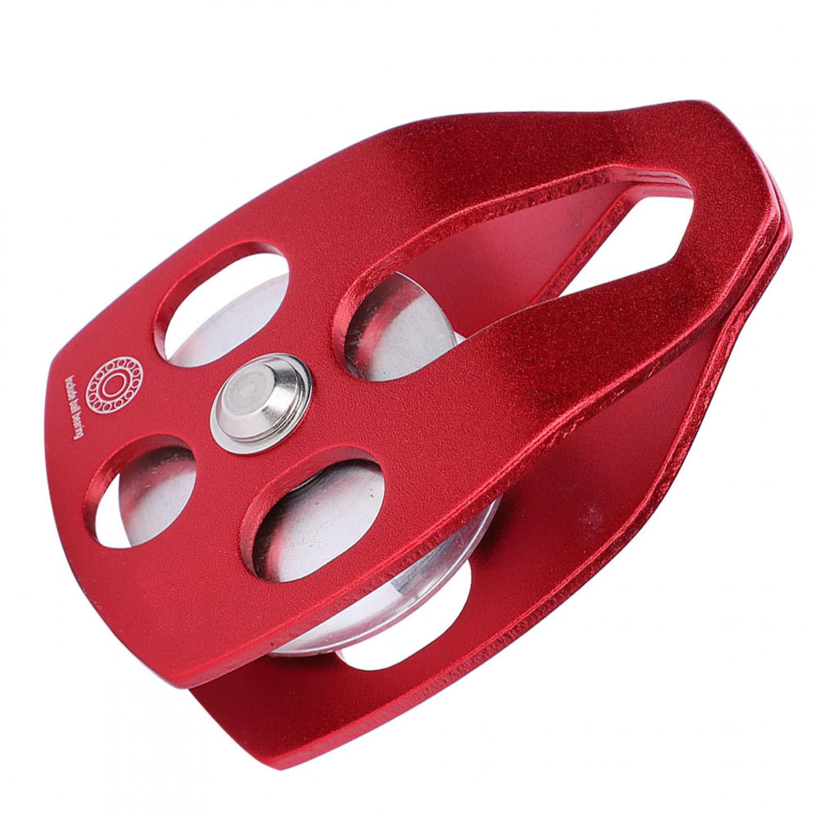 Gupbes Convenience Pulley, Single Sheave, For Ski Patrol Mountain Whatever Requires Block And Tackle System Tower Work