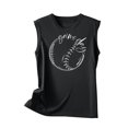 thumbnail image 5 of LSLJS Débardeurs pour Femmes Débardeurs Décontractés à Imprimé pour Femmes Coupe Ajustée Col Rond Sans Manches Chandails à Blocs T-Shirts Hauts Hauts Chemisiers, 5 of 5