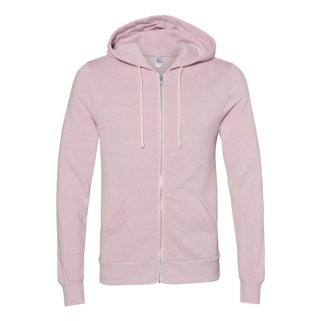Alternative Unisex Rocky Eco-Fleece Full-Zip Hooded Sweatshirt 9590, XL