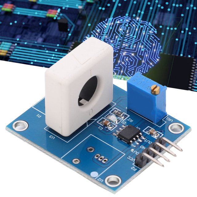 Loewten Hall Current Detector,Overcurrent Protection Module,DC 5V Hall Current Detection Sensor Module 35A Short Circuit Overcurrent Protection Detector WCS1800
