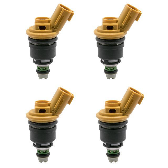 mmirethe 16600-RR543 NISMO SKYLINE R33 GTS-T RB25DET JECS avec Injecteurs 550cc Durable 4 Pcs 1ensemble