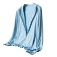 thumbnail image 1 of Plebaso Veste de Protection Solaire pour Femmes et Hommes Été à Manches Longues Respirante Plein Air Pêche Randonnée Chandails à Capuchon, 1 of 6