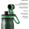 thumbnail image 3 of Bouilloire Isolée en Acier Inoxydable 24OZ / Bouteille d'Eau de Sport / Sans BPA, Antichute, Réutilisable, Flasque Thermique de Randonnée, 3 of 7