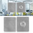 thumbnail image 4 of Glass Door Lock,Square Single Glass Door Frameless Door Lock Home Security Accessories True Excellence, 4 of 14