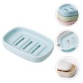 thumbnail image 3 of 6Pcs double Couche drain d'Eau Boîtes à Savon en Plastique, 3 of 6