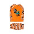 thumbnail image 1 of Diconna Pyjama Familial Imprimé d'Halloween, Ensemble Chandail à Col Rond + Pantalon Long, 1 of 8